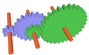 Compound Gear Train Diagram